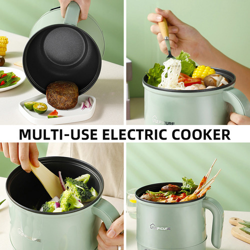 Fogão Elétrico Ramen (antiaderente, 600w), Panela Elétrica