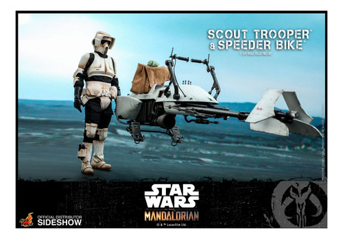 Scout Trooper & Speeder Bike 1/6 Mandalorian Hot Toys Tms017