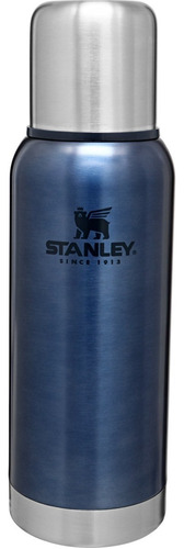 Termo Stanley 0.73 L Azul Metalico Sin Manija Color Azul Oscuro