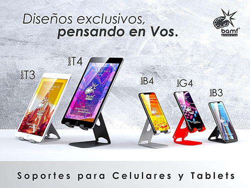 Soporte Celular Diseño Gaming Apto Consola Bam G4 Premium!!