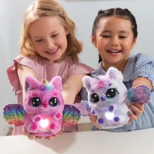 Hatchimals Alive Mystery Pufficorn Interactivo Luces Sonido