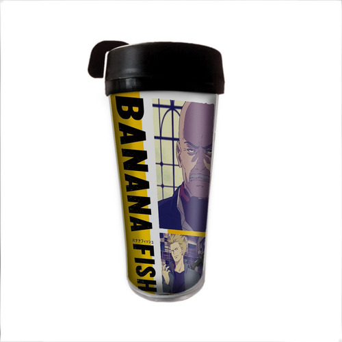 Imagem 2 de 3 de Copo + Placa Anime Banana Fish