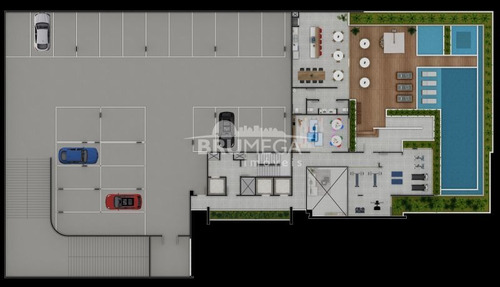 Imagem 12 de 20 de Alameda Residence - Apartamentos Com 3 Suítes E 3 Vagas De Garagem Individuais - 4093