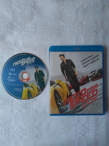 Blu-ray Need For Speed - Aaron Paul/dominic Cooper - Origina (Usado)