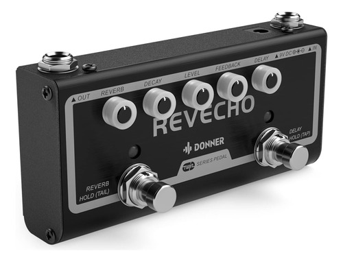 Pedal De Reverberación Y Retardo 2 1 Guitarra Eléctri...