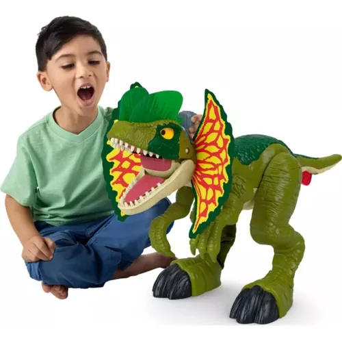 comprar Dinosaurio Imaginext Jurassic Dilofosaurio Luces Y Sonidos