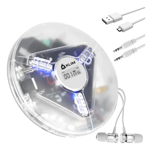 comprar Reproductor De Cd Portátil Klim Discoman Con Auriculares, Co