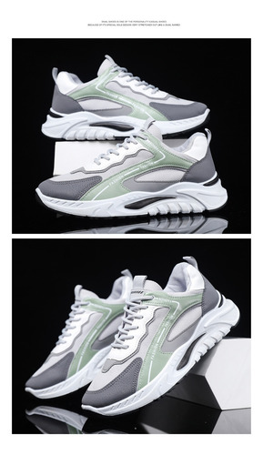 Zapatillas De Deporte Transpirables Con Estilo Para Hombres