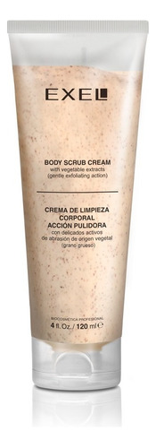 Crema De Limpieza Corporal Accion Pulidora Exel 120 Ml 