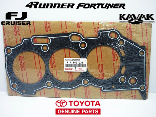 Imagen 4 de 4 de Empacadura Camara 4runner Fortuner Hilux Kavak Fj 4.0 1gr