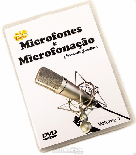 Dvd Curso De Microfones E Microfonação Para Bateria Volume 1