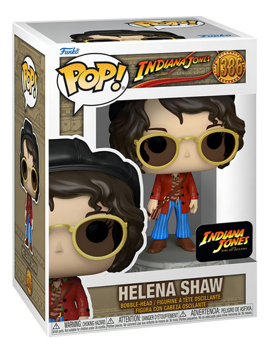 Muñeca Helena Shaw 1386 de Indiana Jones de Funko Pop Movies