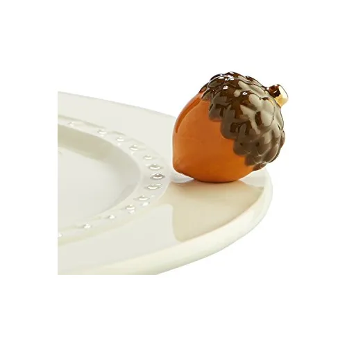Mini Pintado Mano De Nora Fleming: Nuts About Fall (bel...