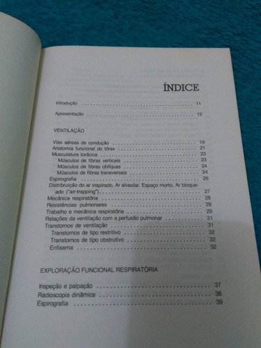 Reabilitação Funcional Respiratória, Andrés Clariana Vives (Usado)