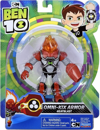 Figura Heatblast Omni-kix Armor Ben10