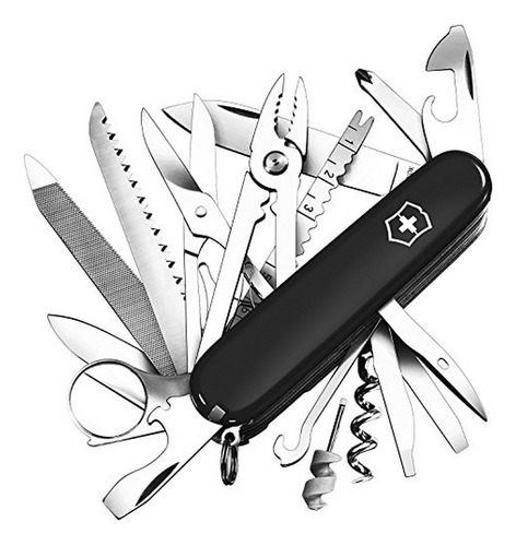 Navaja Suiza Victorinox Swiss Champ (negro)