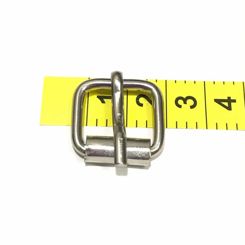Imagen 2 de 4 de Hebilla Rolo 15mm X 10u. Ideal Para Collares De Mascotas.