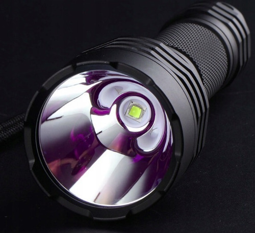 Lanterna C8+ Convoy Caça 2000 Lumens Aluminio