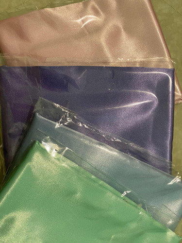 Imagen 7 de 8 de Funda Almohada Saten Pelo Rulos Piel