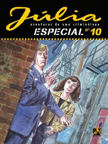 Júlia Especial Vol. 10 - Vol. 10: O Caso Do Detetive Baxter, De Berardi, Giancarlo / Calza, Lorenzo. Editorial Mythos, Capa Mole Em Português