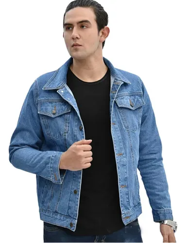 Casaca jean para hombre sales