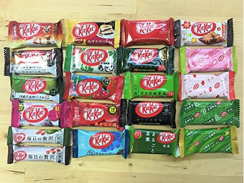 Kit Kat Japonesa 21 Pc, Sabores Todo Diferentes Surtidos (ju