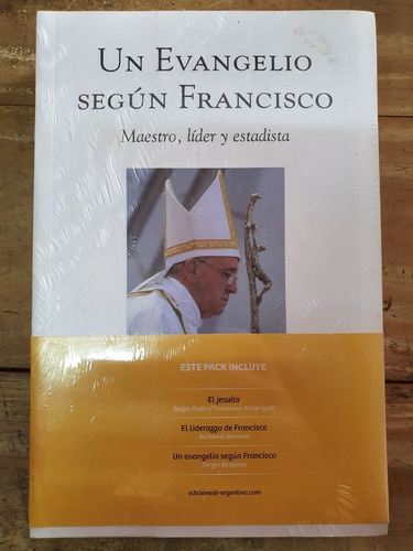 Lote 3 Libros Papa Francisco - Evangelio Liderazgo Jesuita