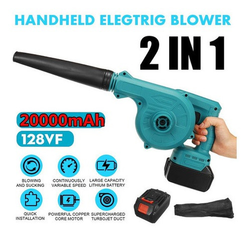 Solador Inalámbrico 128vf 20000mah, Soplado Y Succión 2es1