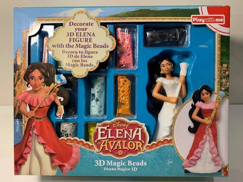 Muñeca Elena De Avalor Decorar 3d Magic Beads C/ Masa