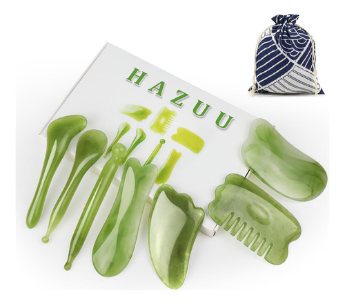 Hazuu - Juego De 7 Herramientas De Masaje For Raspar Gua