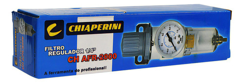 Filtro Com Regulador 1/4 Ch Afr-2000 Chiaperini