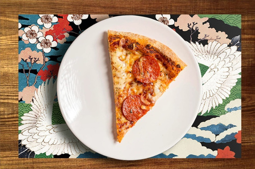 Imagem 3 de 6 de Jogo Americano 4 Peças Decorativo Mesa Jantar Oriental Novos