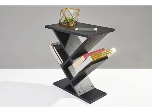 Mesa Decorativa En Zigzag, Estantería De Mesa, Mesa Au...