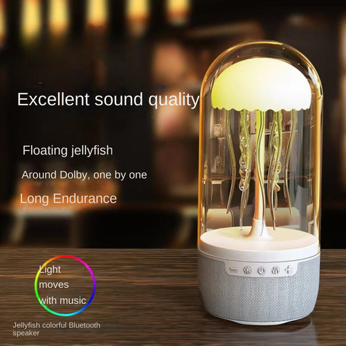 Pulpo Altavoz Bluetooth Y Luz Nocturna - Regalo Inteligente