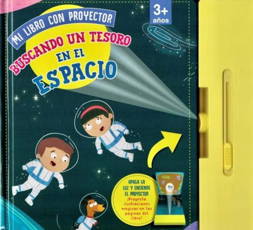 Libro Mi Libro Con Proyector Buscando Un Tesoro En El Esp...