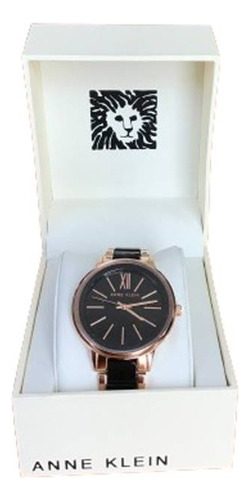 Reloj Anne Klein Dama, Original, Dorado Y Negro