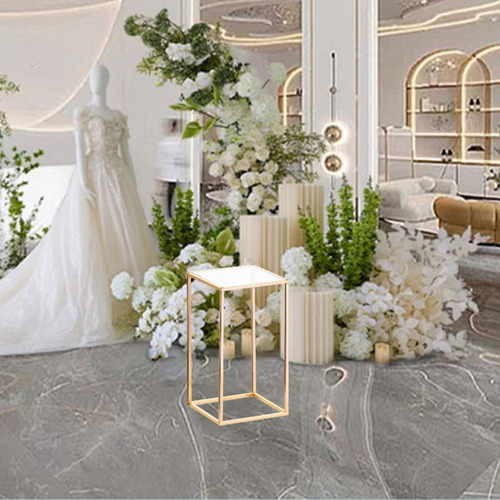 Soporte De Flores Para Bodas, Elegante 40cmx21cmx21cm