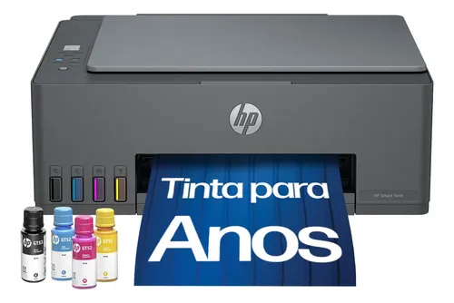 Impressora Multifuncional Hp Tank 589 Color Wifi Usb -bivolt Cinz...