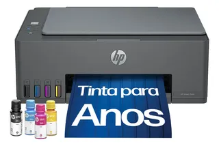 Impressora Multifuncional HP Smart Tank 589 Tanque de Tinta Colorida Wi-Fi, USB - Alta Economia -Copiadora e Scanner (5D1A8A)
