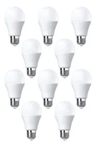 Comprar Pack X 10 Lamparas Led Nova 12w Bajo Consumo Luz Fria Calida