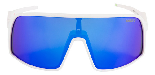 Lentes De Sol Umbro Deportivos Mod 501 C4 Bco Azul Varilla Blanco Armazón Blanco Diseño Deportivo