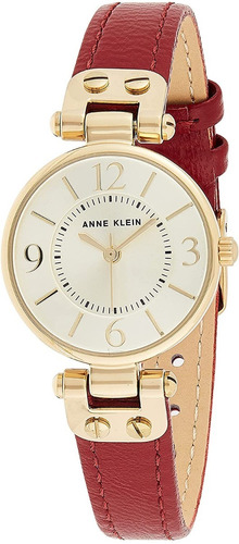 Reloj Con Correa De Piel Para Mujer Anne Klein 10/9442