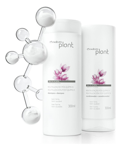 Natura Plant Revitalización Post Química Shampoo + Acondicio