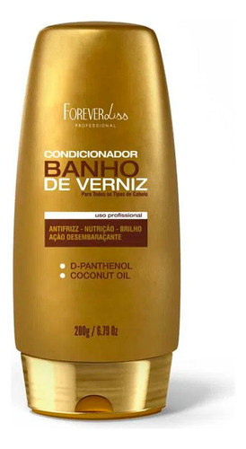 Condicionador Banho De Verniz Forever Liss 200g