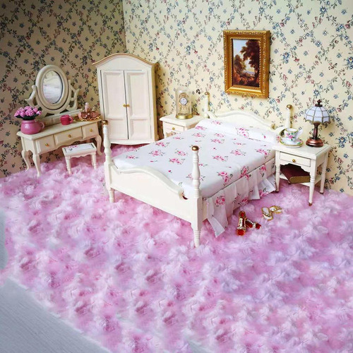 Qa De Muebles De Dormitorio Moderno En Miniatura De 6 Piezas