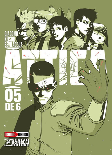 Attica N.5, De Giacomo Bevilacqua. Editorial Panini Comics En Español