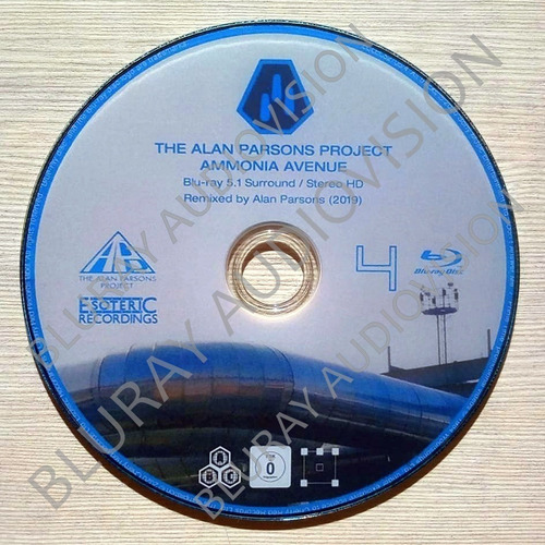 The Alan Parsons Project Ammonia Avenue Blu Ray Audio