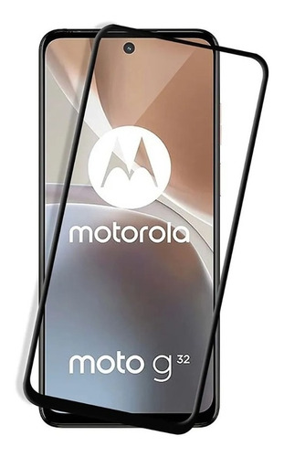 Vidrio Templado Full 9d Compatible Con Motorola Moto G32