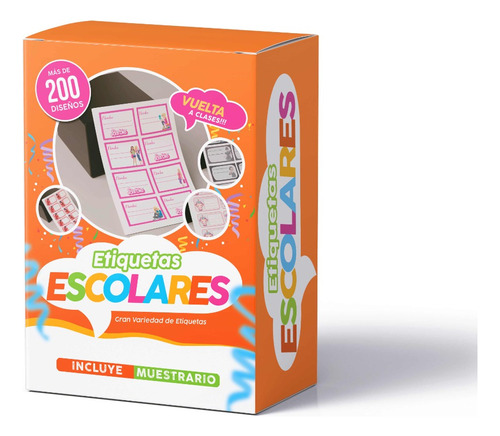 Kit Imprimible Etiquetas Escolares Para Imprimir M2