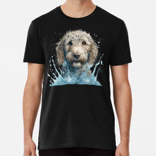 Remera Perro De Aguas Mojado Algodon Premium